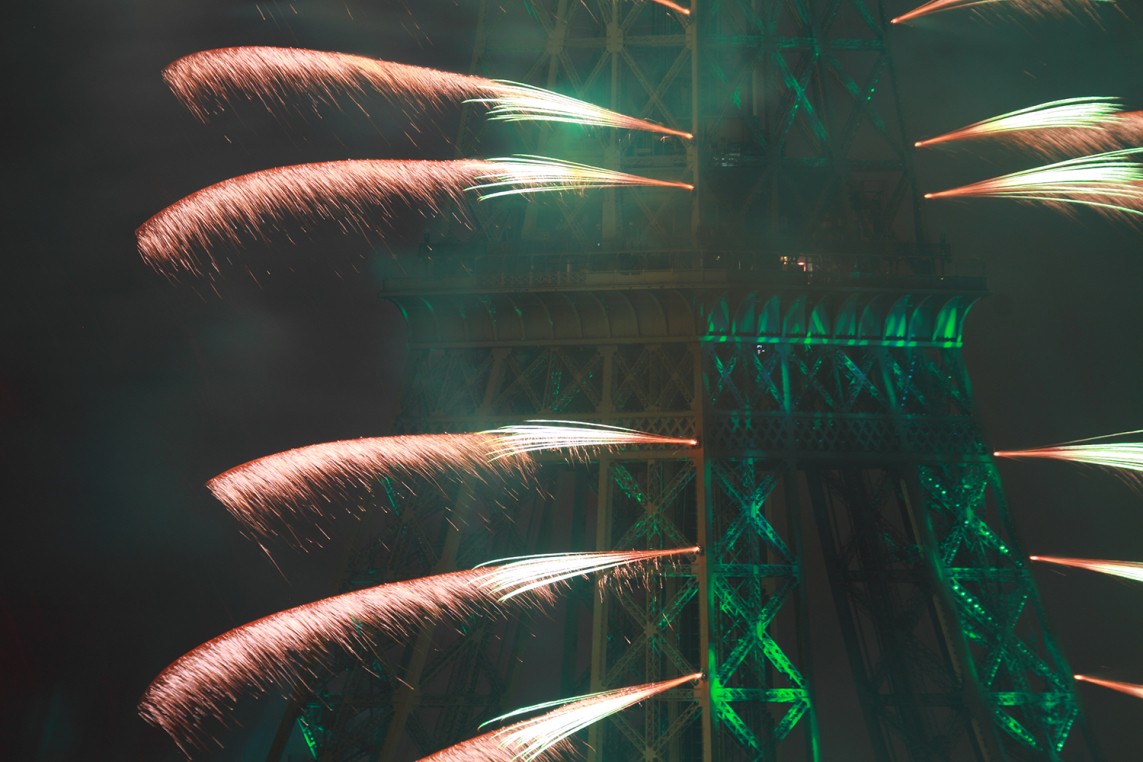Diaporama Feu d'artifice du 14 juillet 2017